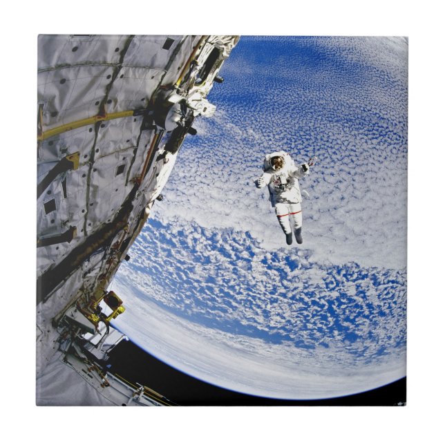 Astronaut Spacewalk Tile (Front)