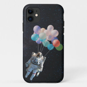 Astronaut Stars & Space Colourful Balloons Case-Mate iPhone Case