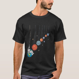 Astronaut Swing Planets Astronomy Astrology STEM O T-Shirt