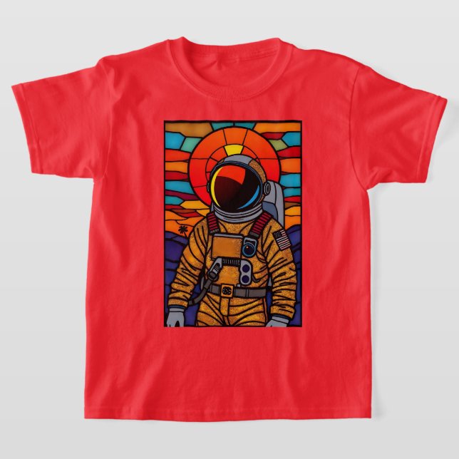 Astronaut T-Shirt (Laydown)