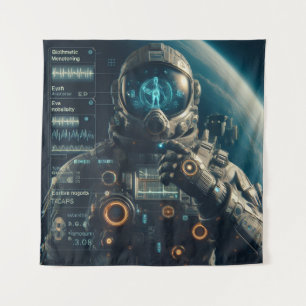 Astronaut Tapestry