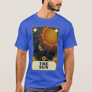 Astronaut Tarot Sun by Tobe Fonseca T-Shirt