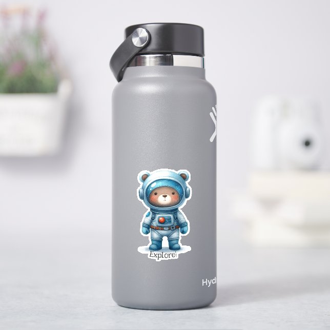 Astronaut Teddy Bear (HydroFlask)