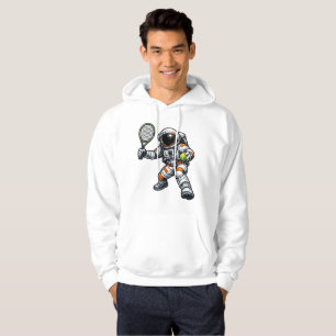 Astronaut Tennis Hoodie