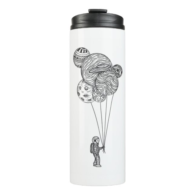 astronaut thermal tumbler (Front)