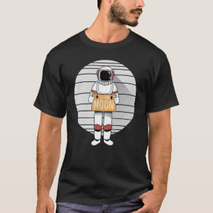 Astronaut To The Moon Crypto T-Shirt