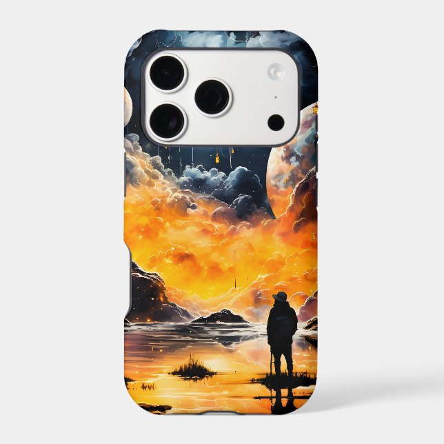 Astronaut Traveller Cosmic Horizon Journey (Back)
