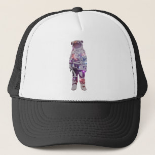 Astronaut Trucker Hat