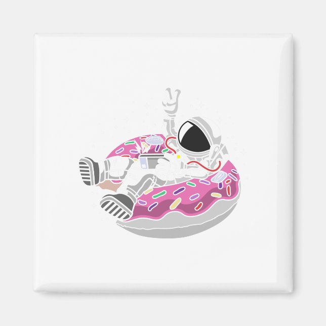 Astronaut Vacation Magnet (Front)