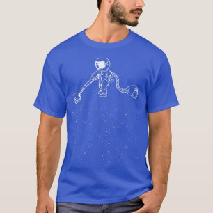 Astronaut Vacuuming Spaceman T-Shirt