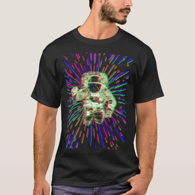 Astronaut Warp T-Shirt (Front)