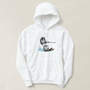 Astronaut Water Skiing Hoodie