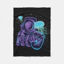 Astronaut With Jellyfish
