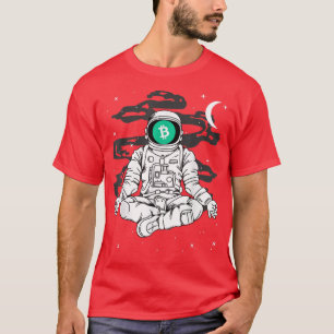 Astronaut Yoga Bitcoin Cash BCH Coin To The Moon C T-Shirt