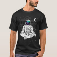 Astronaut Yoga Solana Sol To The Moon Crypto Token