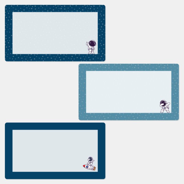 Astronaute Waterproof Stickers Labels (Group)