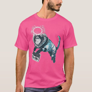 Astronauthelmet Spaceshuttle Drum n Bass Gabber Fr T-Shirt
