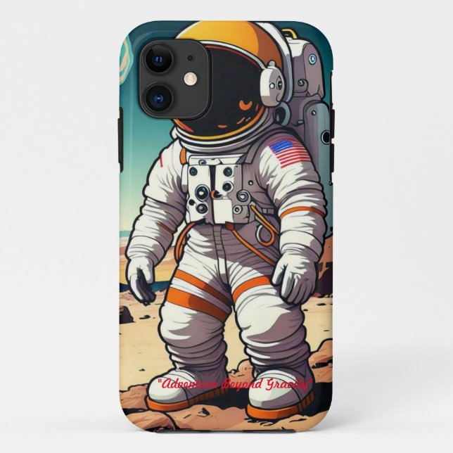 "Astronaut's Adventure" Case-Mate iPhone Case (Back)