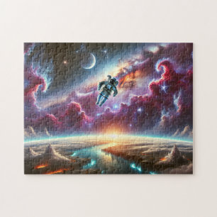Astronaut's Dream Mythical Constellations, Cosmic Jigsaw Puzzle