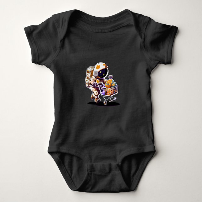 Astronaut's Expedition Baby Bodysuit (Front)