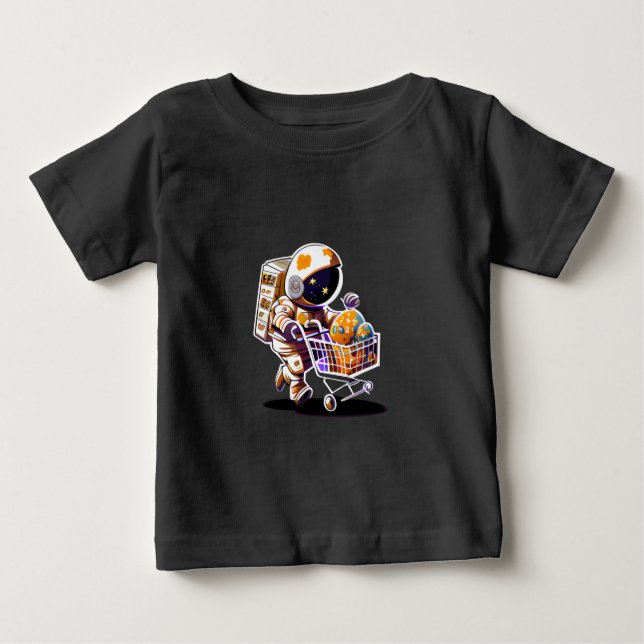 Astronaut's Expedition Baby T-Shirt (Front)