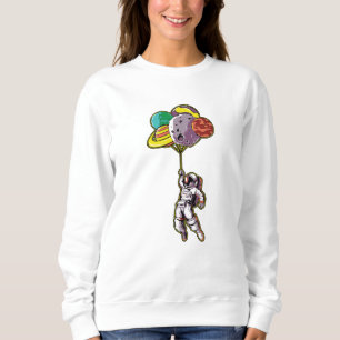Astronauts fly into Space Sweatshirt