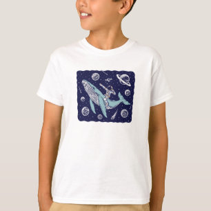 Astronauts fly into Space T-Shirt