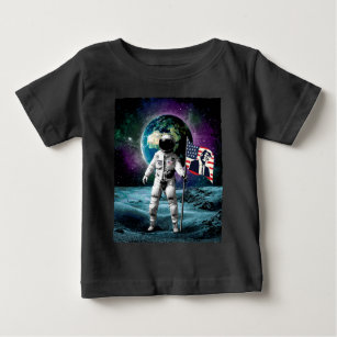 Astronauts for Trump 2024 Invitation Baby T-Shirt