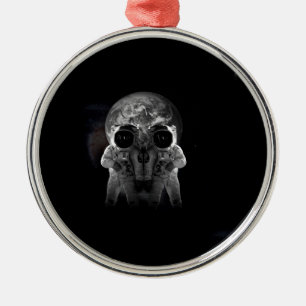 astronauts metal tree decoration