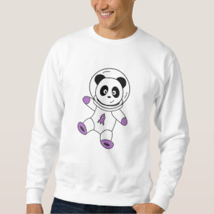 Astronauts Pandas Planet Earth Space Sweatshirt
