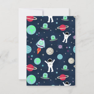 Astronauts Planets Rockets and Aliens