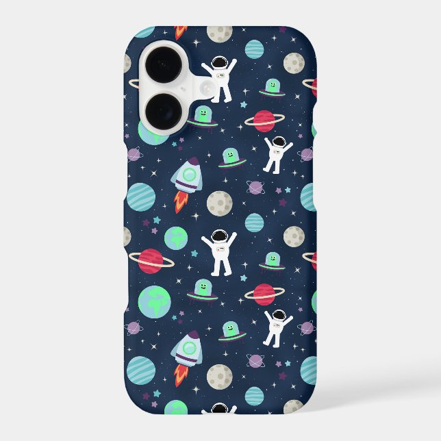 Astronauts Planets Rockets and Aliens (Back)