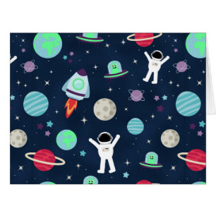 Astronauts Planets Rockets and Aliens