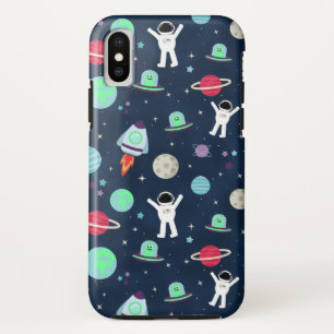 Astronauts Planets Rockets and Aliens Case-Mate iPhone Case