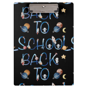 Astronauts Planets Space,back to school Clipboard