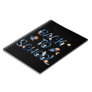 Astronauts Planets Space,back to school Notebook