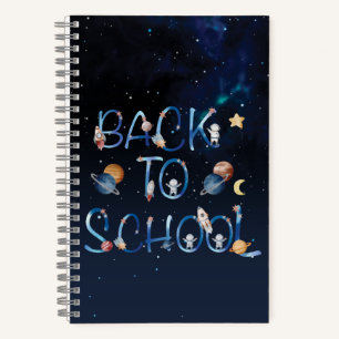 Astronauts Planets Space, Back To School Notebook