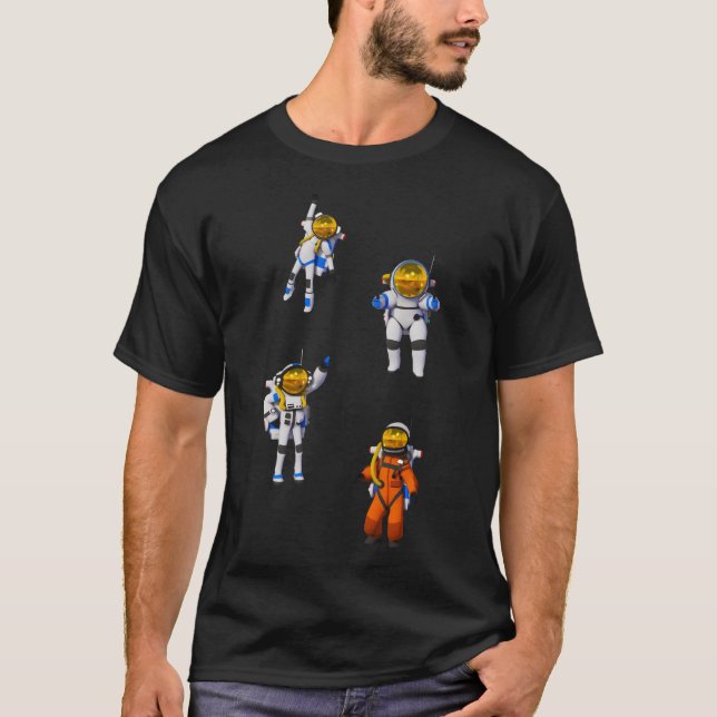 Astroneer Suits T-Shirt (Front)