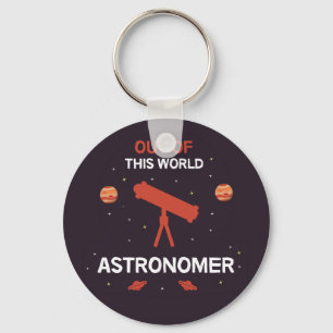 Astronomer Astronomy Astrophysicists Stars T Key Ring