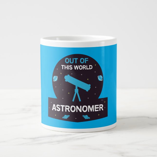 Astronomer | Astronomy | Astrophysicists | Stars T Large Coffee Mug (Front)