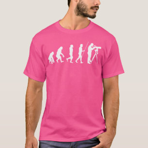 Astronomer Evolution Funny Astronomy T-Shirt