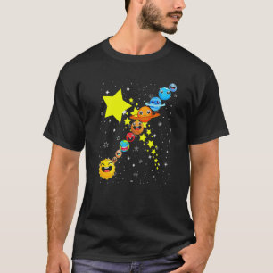 Astronomer Outer Space Travel Science Astronomy Cu T-Shirt