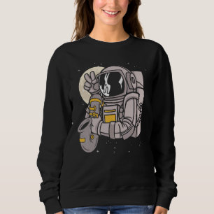 Astronomer Playing Saxophone Sweatshirt