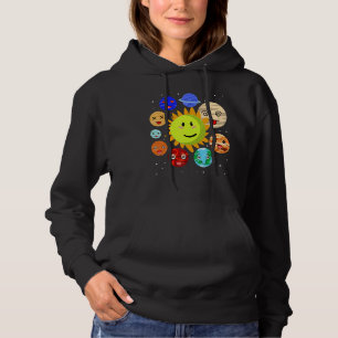 Astronomer Space Travel Universe Astronomy Cute Pl Hoodie