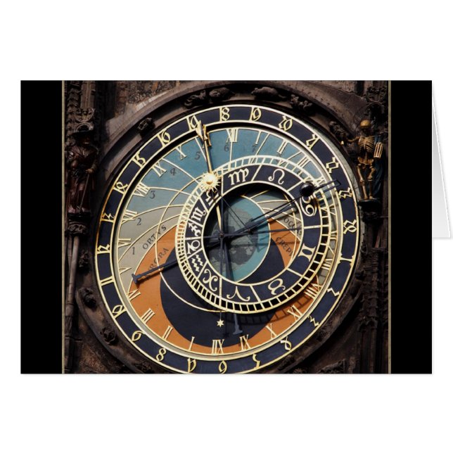 Astronomical Clock In Praque (Front Horizontal)