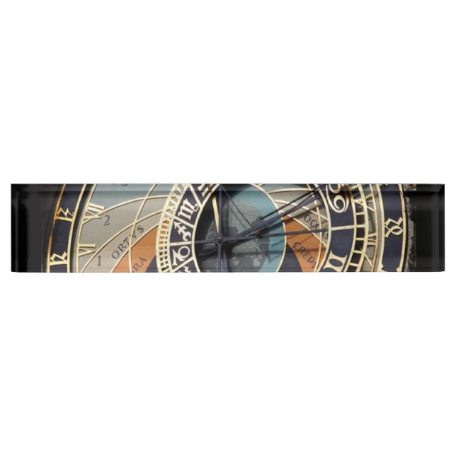 Astronomical Clock In Praque Nameplate (Front)