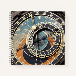 Astronomical Clock In Praque Notebook