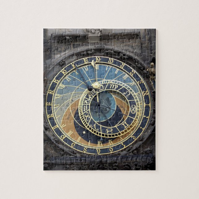 Astronomical Clock-Prague Orloj Jigsaw Puzzle (Vertical)