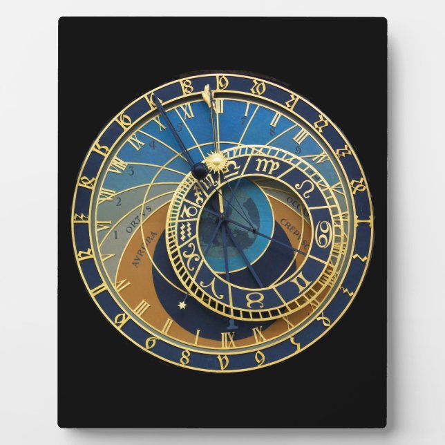 Astronomical Clock-Prague Orloj Plaque (Front)