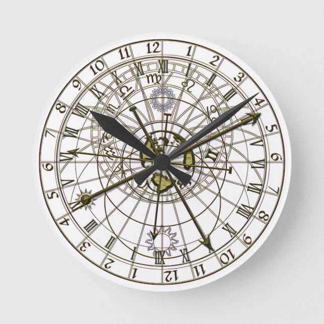 Astronomical Round Clock (Front)